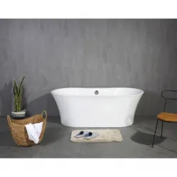 Акриловая ванна BelBagno BB201-1700-800 170x79 см, отдельностоящая, белый