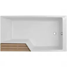 Акриловая ванна 169x90 см Jacob Delafon Bain-Douche Neo E6D002R-00
