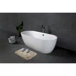Акриловая ванна BelBagno BB203-1800-830 180x82 см, отдельностоящая, белый