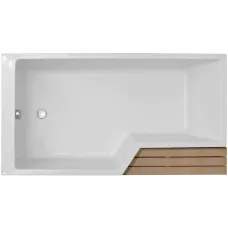 Акриловая ванна 169x90 см Jacob Delafon Bain-Douche Neo E6D002L-00