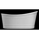 Акриловая ванна BelBagno BB32-MATT 167,6x90 см, отдельностоящая, белый матовый