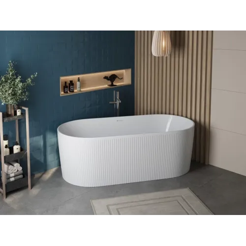 Акриловая ванна BelBagno BB411-1700-800 170x80 см, отдельностоящая, белый