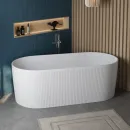 Акриловая ванна BelBagno BB411-1700-800-MATT 170x80 см, отдельностоящая, белый матовый