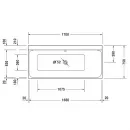 Акриловая ванна 170x75 см R Duravit P3 Comforts 700376000000000
