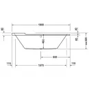 Акриловая ванна 180x80 см Duravit Starck 700009000000000