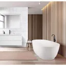 Акриловая ванна BelBagno BB413-1700-800-MATT 170x80 см, отдельностоящая, белый матовый