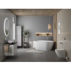 Акриловая ванна BelBagno BB413-1700-800-MATT 170x80 см, отдельностоящая, белый матовый