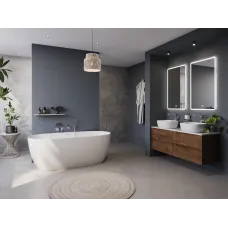 Акриловая ванна BelBagno BB415-1700-800 170x79,5 см, отдельностоящая, белый