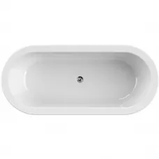 Акриловая ванна Cezares Slim SLIM CENTRAL-180-80-60-W37-SET 180x80 см, отдельностоящая, белый