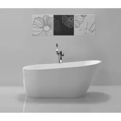 Акриловая ванна BelBagno BB62-1700-W0 170x72 см, отдельностоящая, белый