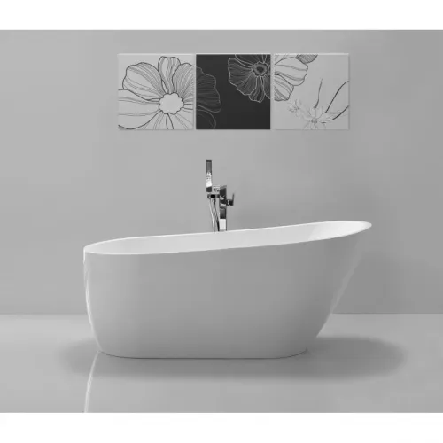 Акриловая ванна BelBagno BB62-1700-W0 170x72 см, отдельностоящая, белый
