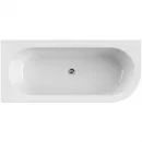 Акриловая ванна 179x79 см Cezares Slim SLIM CORNER-180-80-60-L-NERO-SET