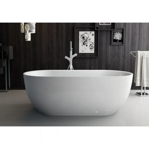 Акриловая ванна BelBagno BB70-1500-800 150x80 см, отдельностоящая, белый
