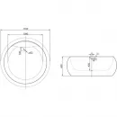 Акриловая ванна BelBagno BB30-1550 155x155 см, отдельностоящая, белый