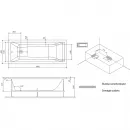 Акриловая ванна Am.Pm Gem W93A-180-070W-A 180x69,5 см, белый