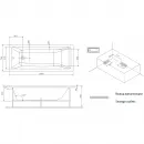 Акриловая ванна Am.Pm Gem W93A-180-080W-A 180x79,5 см, белый
