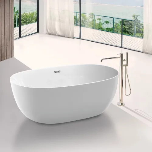 Акриловая ванна Vincea VBT-205 170x80 см, отдельностоящая, белый