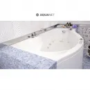 Акриловая ванна 169,8x99,5 см левая Aquanet Palma 00205737