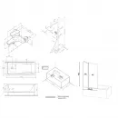 Акриловая ванна 170x70 см Am.Pm Gem W90ASET-170D3W5