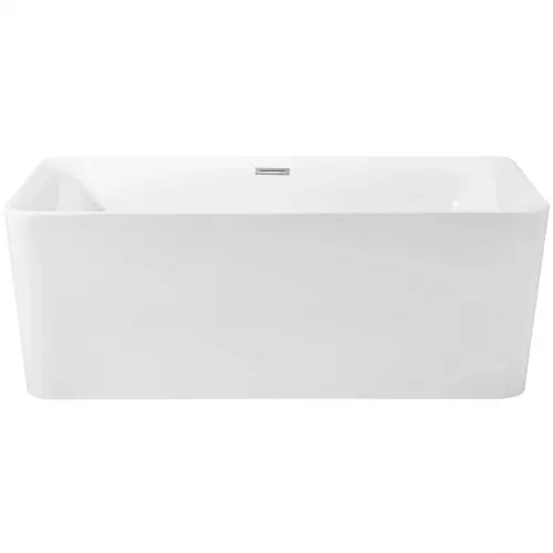 Акриловая ванна Aquate Квадро AQ-K27880 180x80 см, отдельностоящая, белый