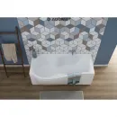 Акриловая ванна 170x85,3 см левая Aquanet Nicol 00205529