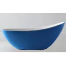 Акриловая ванна Abber AB9233DB 183,5x78,5 см, отдельностоящая, синий