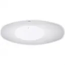 Акриловая ванна Abber AB9233MB 183,5x78,5 см, отдельностоящая, черный матовый/белый