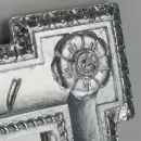 Зеркало 71x90,5 см серебро Migliore 26539