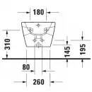 Подвесное биде Duravit D-Neo 2295150000