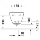 Подвесное биде Duravit Duraplus 2532100000