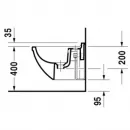 Подвесное биде Duravit Starck 3 2281150000