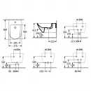 Подвесное биде Villeroy & Boch Subway 3.0 447000R1