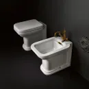 Биде напольное Kerasan Waldorf 4121K1bi/cr*1