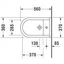 Биде напольное Duravit Starck 3 2230100000