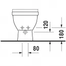Биде напольное Duravit Starck 3 2230100000