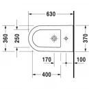 Биде напольное Duravit Darling New 2251100000