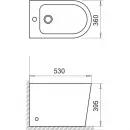 Биде напольное BelBagno Flay-R BB1003B