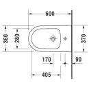 Биде напольное Duravit ME by Starck 2289100000