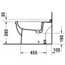 Биде напольное Duravit Starck 3 2234100000