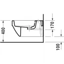 Подвесное биде Duravit Vero Air 2274150000