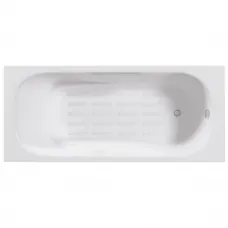 Ванна чугунная Delice Malibu DLR230610-AS 180x80 см, с антискользящим покрытием, белый