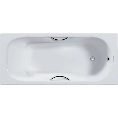 Ванна чугунная Aquatek Гамма AQ8050FH-00 150x75 см, с ручками, белый