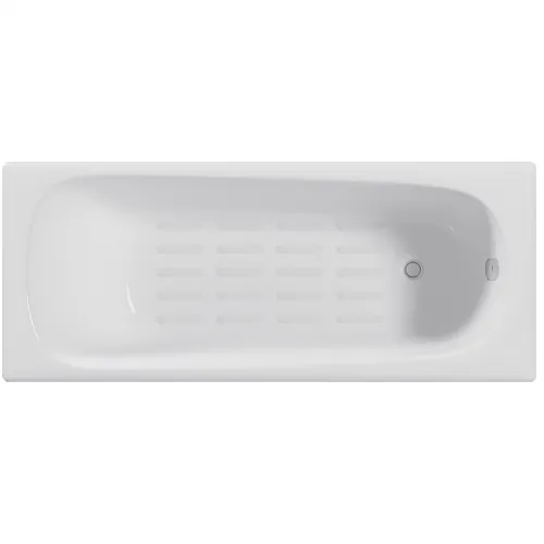 Ванна чугунная Delice Continental DLR230612-AS 150x70 см, с антискользящим покрытием, белый