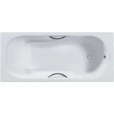 Ванна чугунная Aquatek Гамма AQ8080FH-00 180x80 см, с ручками, белый