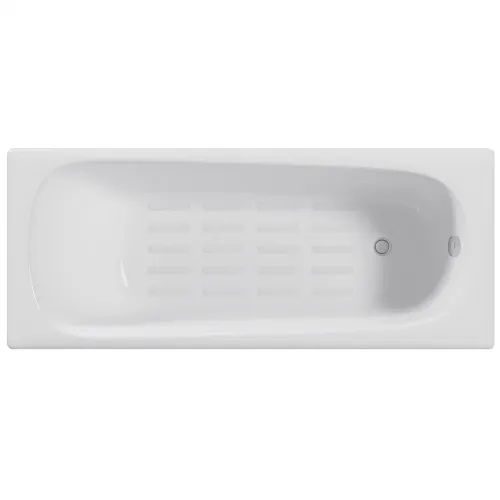 Ванна чугунная Delice Continental DLR230613-AS 170x70 см, с антискользящим покрытием, белый