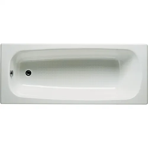 Ванна чугунная Roca Continental 21291100R 170x70 см, с антискользящим покрытием, белый