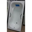 Ванна чугунная Roca Malibu SET/2309G000R/526803010/150412330 170x75 см, с ручками, антискользящим покрытием, белый