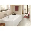 Ванна чугунная Roca Malibu SET/2309G000R/526803010/150412330 170x75 см, с ручками, антискользящим покрытием, белый