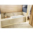 Ванна чугунная Roca Malibu SET/2315G000R/526803010/150412330 150x75 см, с ручками, антискользящим покрытием, белый