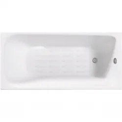 Ванна чугунная Delice Continental Plus DLR230635-AS 170x75 см, с антискользящим покрытием, белый